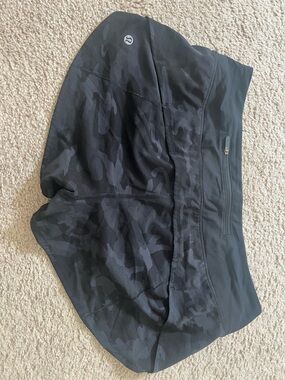 lululemon athletica Black/Camo Speed Up Shorts